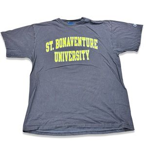 (XL) Vintage Champion  St. Bonaventure University T Shirt Men